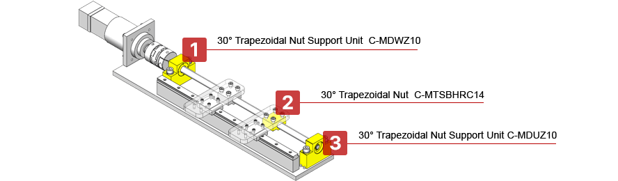 Chuck Mechanism Using Left and Right Screws