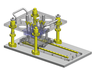 Hole depth inspection jig