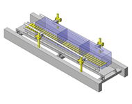 Simple transfer guide device