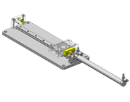 Cylinder direct-acting mechanism