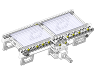 Glass substrate transfer conveyor