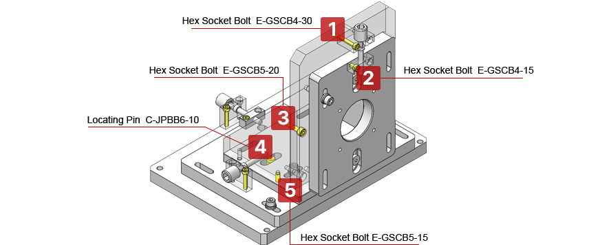 Simple 3-Axis Adjustment Mechanism