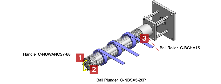 Winder Detachable Roller