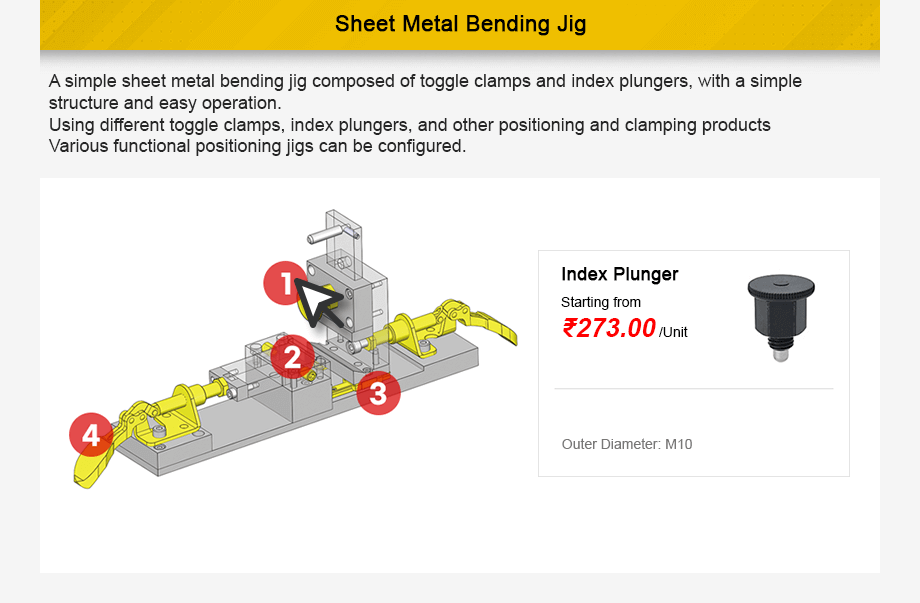 sheet metal bending jig